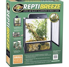 Zoo Med ReptiBreeze Terrarium petit, cadre en aluminium, conception ouverte