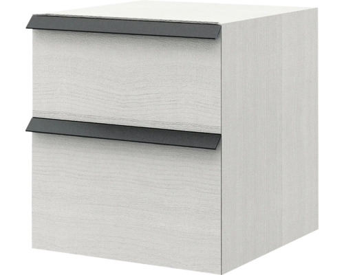 Unterschrank Serie Qube 49x45x46 cm weiss Rock