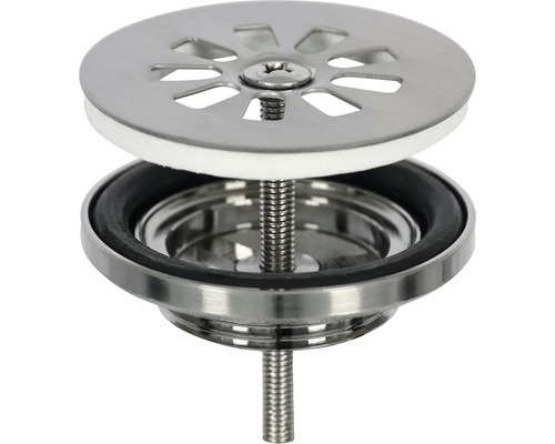 Spülen-Sieb aus Metall mit Schraube