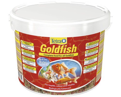 Aliment complet Tetra Goldfish pour tous les poissons rouges en seau