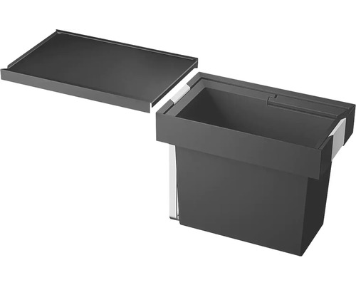 Poubelle avec couvercle pour montage en cuisine