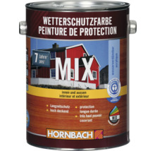 Peinture de protection contre les intempéries Hornbach dans un seau de peinture