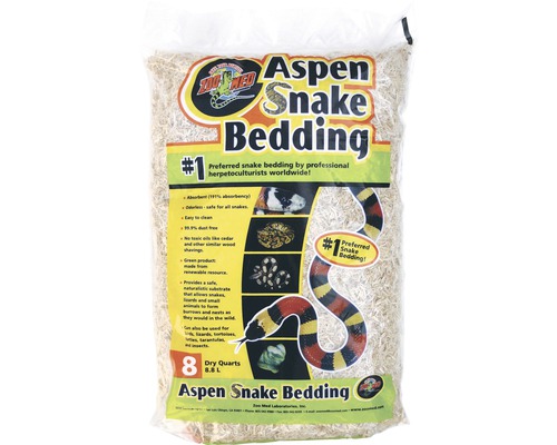 Litière pour serpent en tremble Zoo Med Aspen Snake Bedding