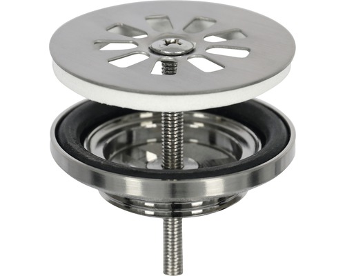 Spülenablaufgarnitur aus Edelstahl