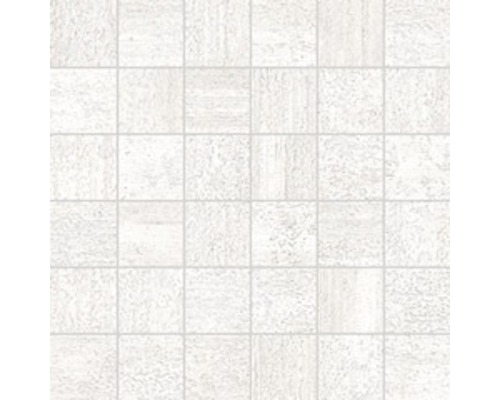 Feinsteinzeugmosaik District blanco 30x30 cm Fliesenmuster