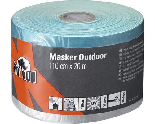 Ruban textile avec film Masker ROXOLID bleu 110 cm x 20 m