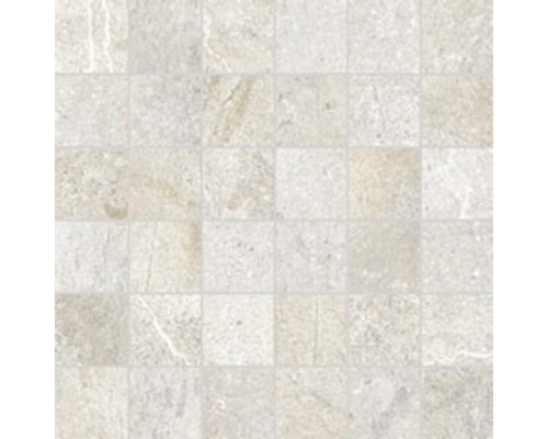 Mosaïque en grès cérame Dover almond 30x30 cm Carreaux carrés en pierre naturelle pour l''intérieur