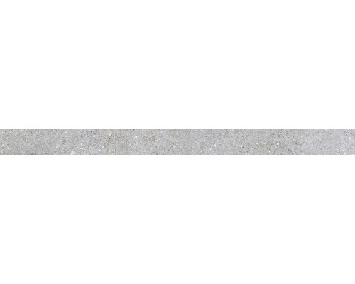 Plinthe Dover gris 8x45 cm
