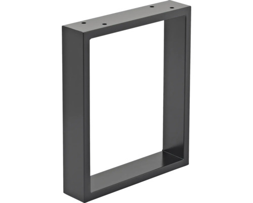 Tarrox Bankgestell Aluminium 350 x 422 x 80 mm schwarz 2 Stück-0