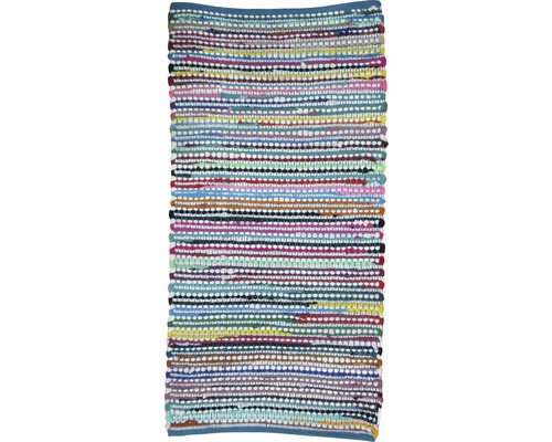 Fleckerlteppich Knoten bunt 50x80 cm Fleckerlteppich Knoten bunt 50x80 cm