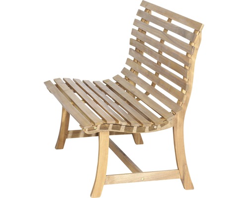 Gartenstuhl aus Holzlatten