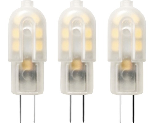 LED Stiftsockellampe G4/1,2W(12W) 130 lm 2700 K warmweiss 12V 3 Stück -  HORNBACH