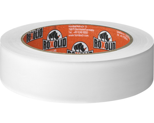 Rolle mit weißem Textilklebeband