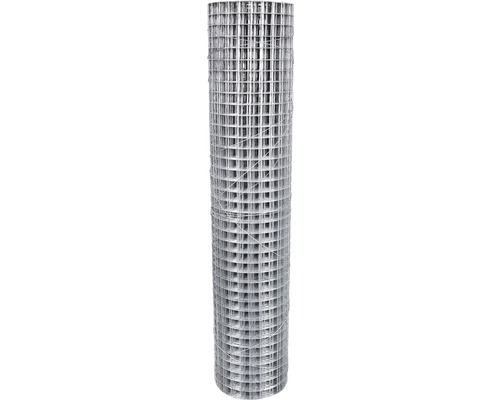 Volierendraht 12.7mm 50 cm 5 m Rolle, silber verzinkt