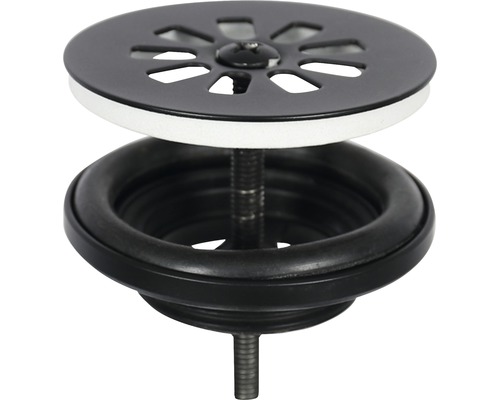 Waschbeckenstöpsel mit Sieb und Dichtung