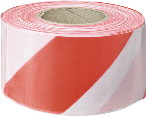 ROXOLID Absperrband rot/weiss 80 mm x 500 m