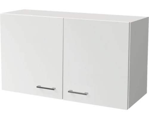 Hängeschrank Flex Well Lucca BxHxT 100x55x32 cm Frontfarbe weiss - Korpusfarbe weiss