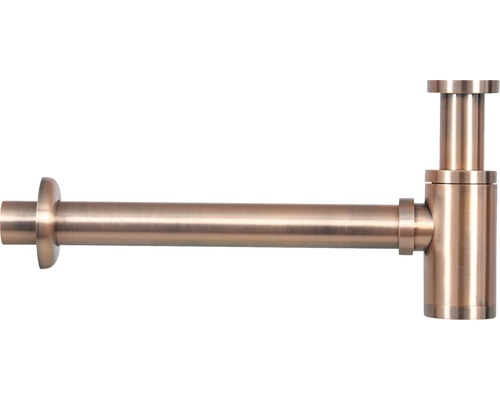 Siphon métallique pour lavabo