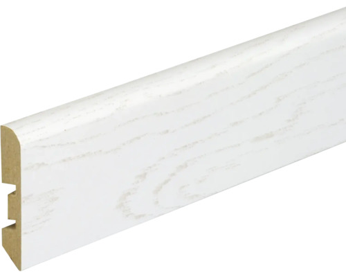 Plinthe blanc noble 10x58x2600 mm