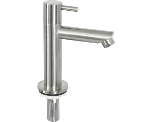 Waschtischarmatur aus Edelstahl