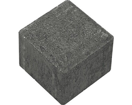 Pavé carré dalle alvéolée pour gazon anthracite 8,3x8,3x8 cm