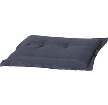 Galette d'assise pour tabouret de jardin Madison Panama 50 x 50 cm coton-polyester gris
