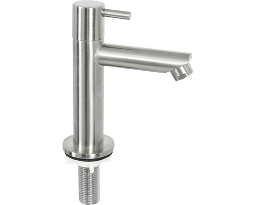 Waschtischarmatur aus Edelstahl