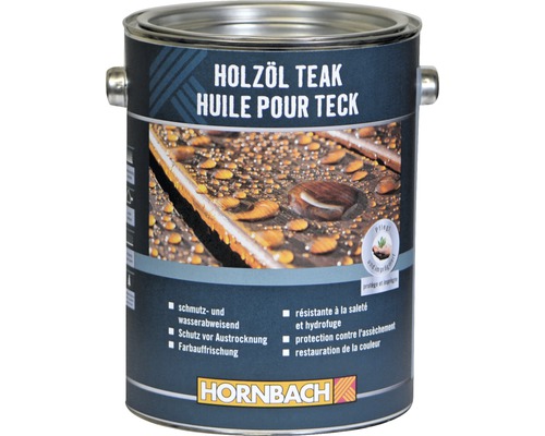 Teakholzöl in einer Dose für den Aussenbereich