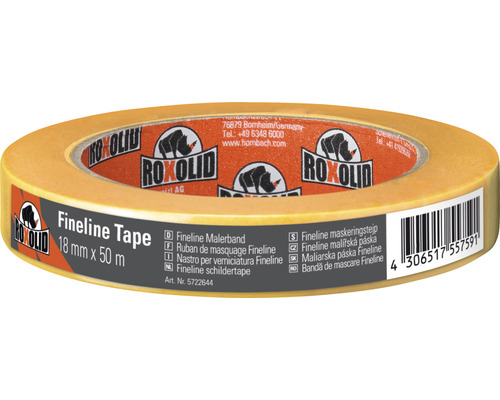 Ruban de masquage Washi-Tape Fine Line Tape ROXOLID or 18 mm x 50 m