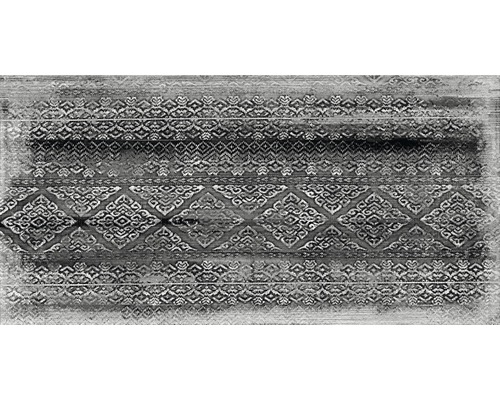 Carrelage décoratif en grès cérame fin Desire anthracite mat 30x60 cm