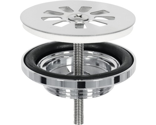 Spülbecken-Sieb aus Metall mit Schraube