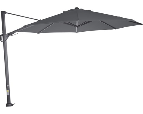 Parasol Sunset Siena Garden Ø 350 cm anthracite