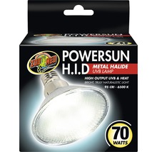 Powersun Metalldampflampe mit UVB-Licht und 70 Watt in Produktverpackung