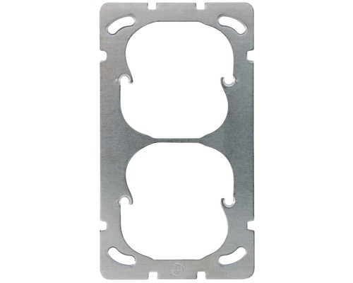 Plaque de fixation encastrée Feller FH 2×1 52 + 52 Plaque de fixation encastrée Feller FH 2×1 52 + 52