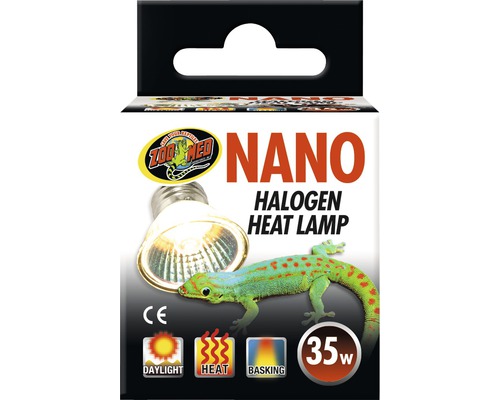 Zoo Med Nano Halogen Wärmelampe 35 Watt Verpackung