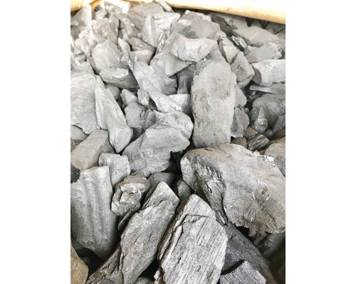 Charbon de bois pour barbecue en morceaux