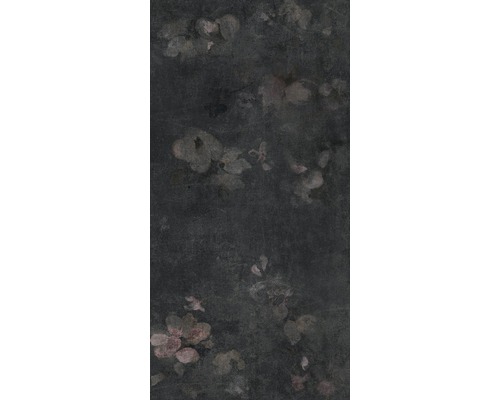 Carrelage décoratif Smot anthracite 59x118 cm