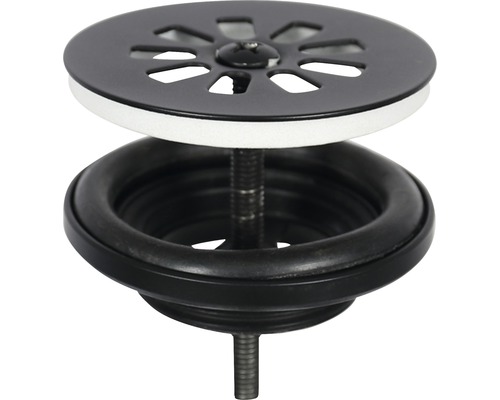 Waschbeckenstöpsel mit Sieb für das Badezimmer