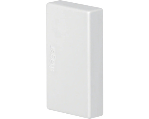 Extrémité pour conduit de câble 18x33 mm gris Logo Hager