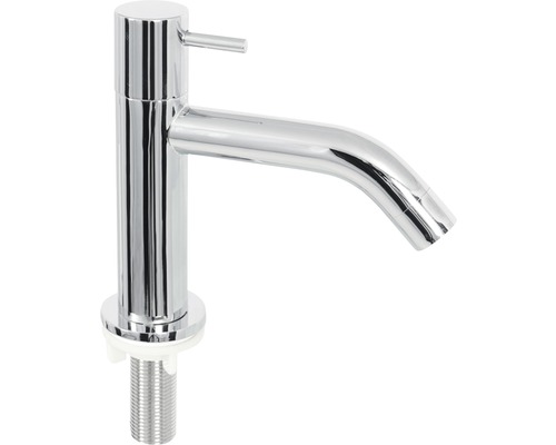 Waschtischarmatur aus verchromtem Metall