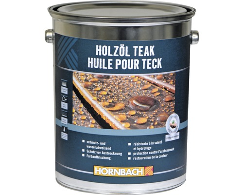 Holzöl Teak in einer Metalldose