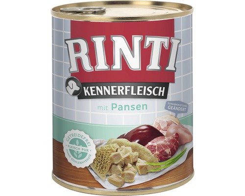 Nourriture humide pour chiens, Rinti 800 g poulet