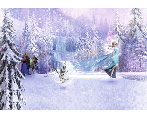 Papier peint panoramique papier 8-499 Disney Edition 4 Reine des neiges Forest 8 pces 368 x 254 cm