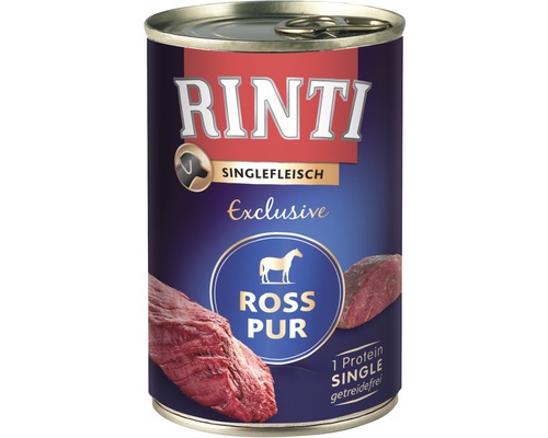 Nourriture pour chiens humide RINTI renne 1 pack 800 g
