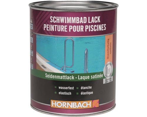 Pot de peinture pour piscine