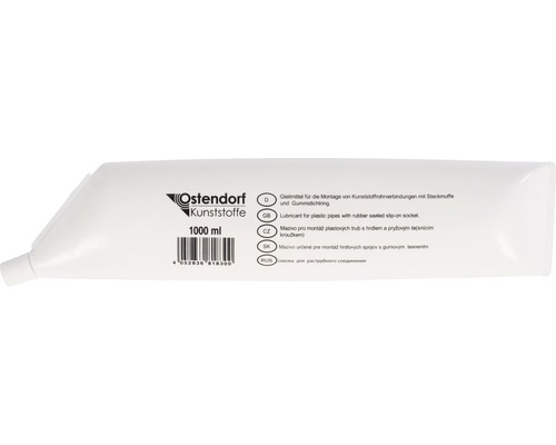 Lubrifiant Ostendorf pour tuyaux en plastique 1000 ml