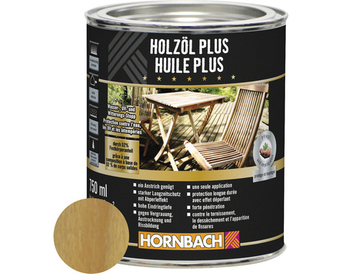 HORNBACH Holzöl Plus douglasie 750 ml