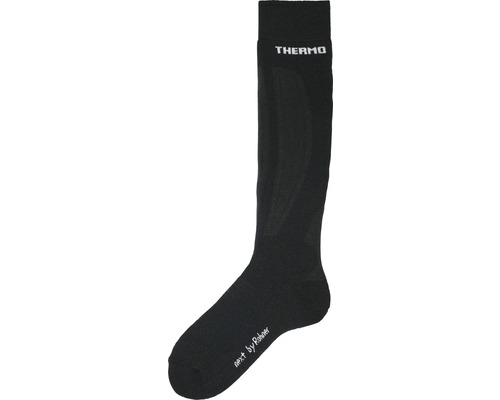 Thermosocken lang schwarz Grösse 39-42