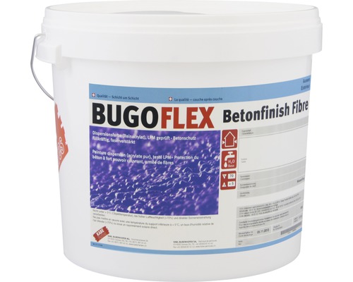 Eimer mit Bugoflex Betonfinish Fibre Dispersionsfarbe