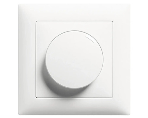 Edizio Due UP Drehdimmer Phasenanschnitt 40-600W weiss